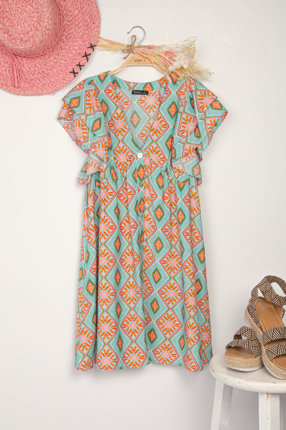Un Dia En Paraiso Mini Dress