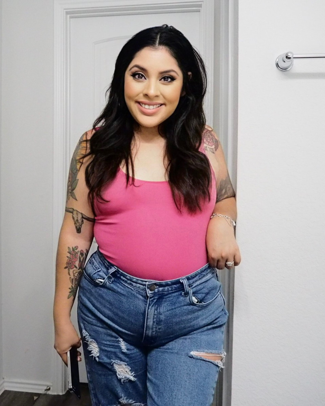 Pink Acacia Bodysuit