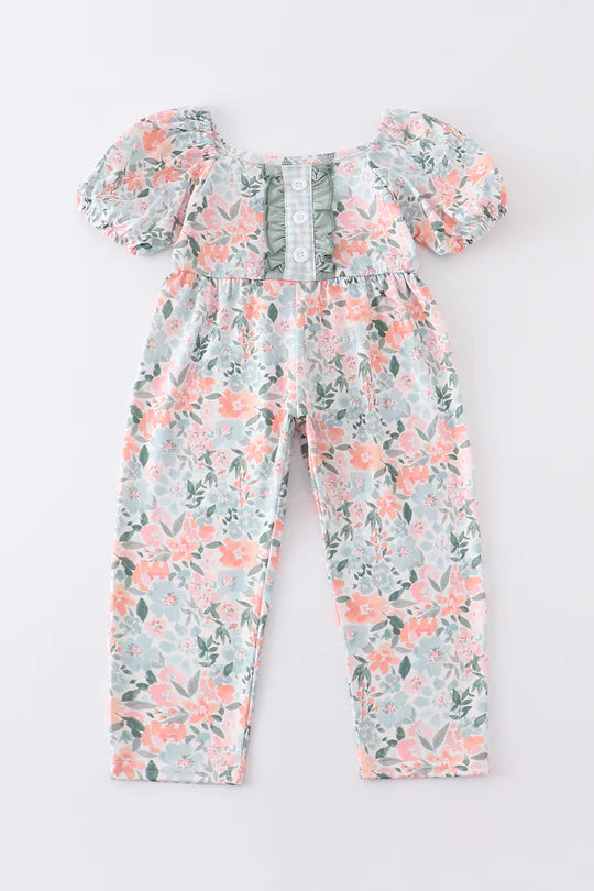 Indi Floral Girl Jumpsuit