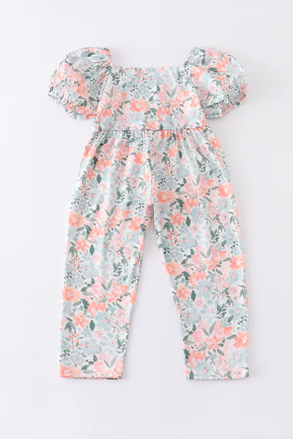 Indi Floral Girl Jumpsuit