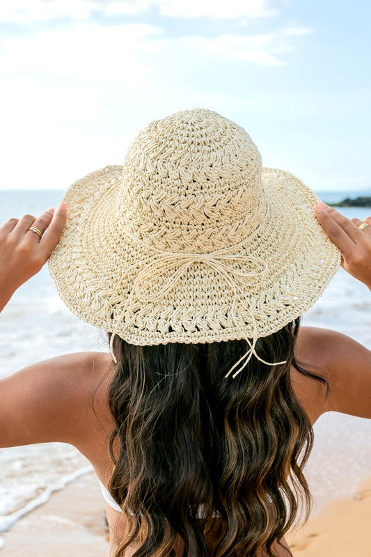 Woven Straw Sunhat