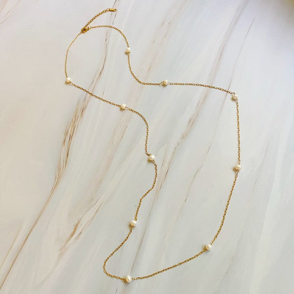 Freshwater Pearl Chain Necklace